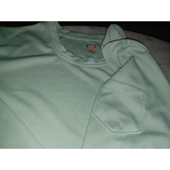 SJB Performance Women's Athletic Tee Medium Light Green - Picture 4 of 4